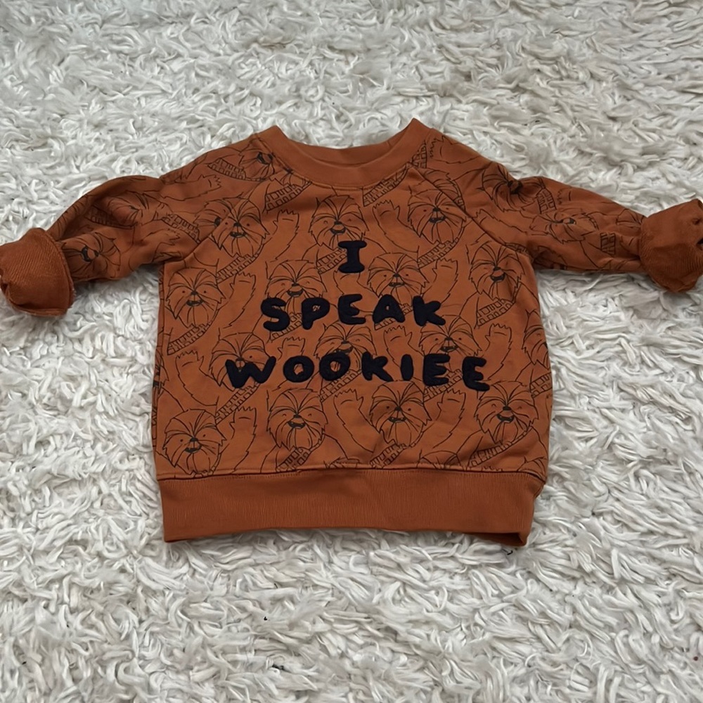 Gap Disney Star Wars “I Speak Wookiee” Sweatshirt